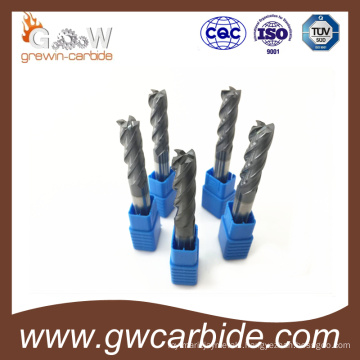 4 Flutes Tungsten Carbide Square End Mill HRC50